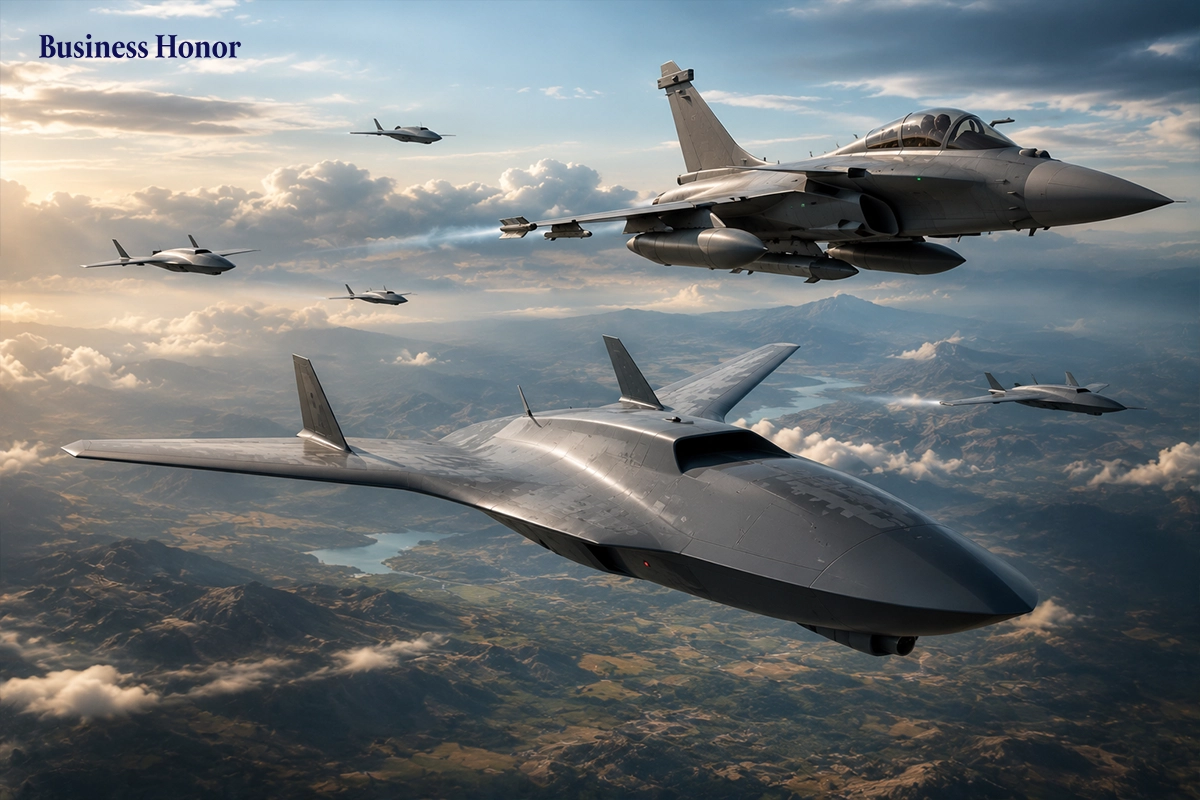  Military Drones Take Flight as Europe Advances Wingman Aircraft 